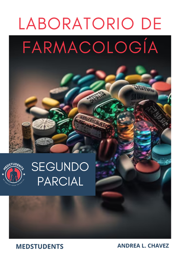 LABORATORIO FARMACOLOGÍA 2P - DRA. ANDREA CHAVEZ