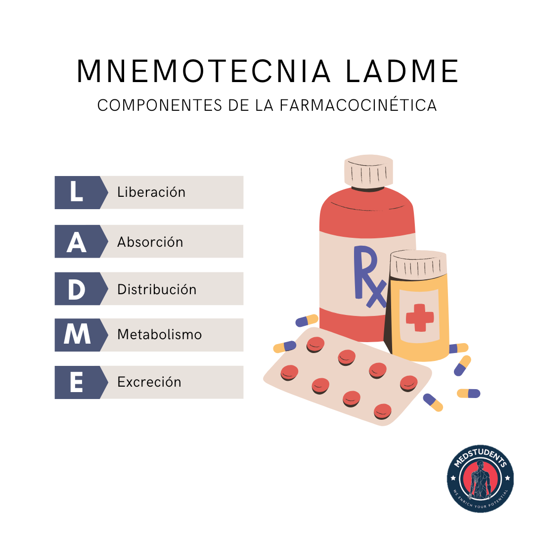 2. Mnemotecnia LADME (Farmacocinética)